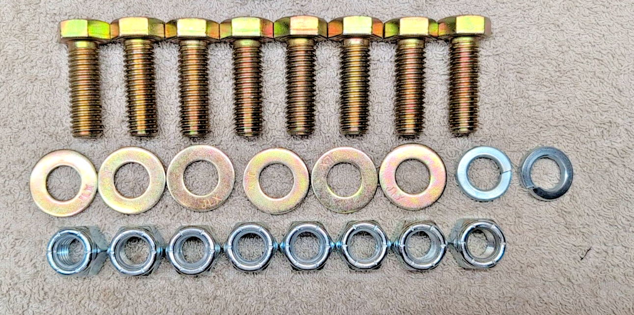 Boss LTA04767B Snow Plow Mount Bolt Kit RT3 HDW05582 99-10 Chevy/GM 2500 3500