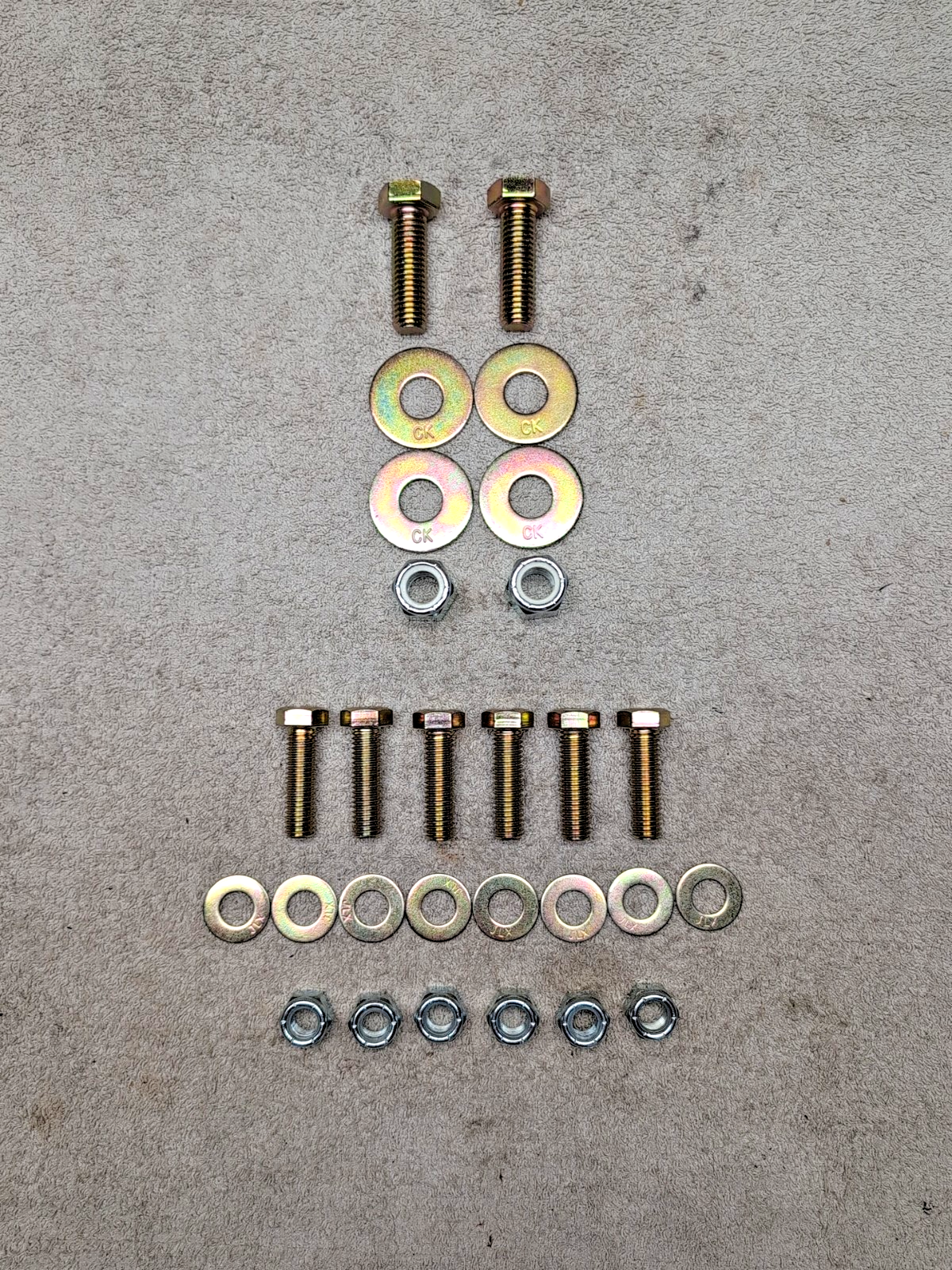 Western SnowEx 67981-2 Snow Plow Mount Bolt Kit 27982 99-10 GMC/Chevy 2500 3500