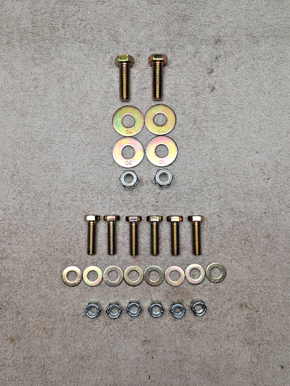 Western SnowEx 67981-2 Snow Plow Mount Bolt Kit 27982 99-10 GMC/Chevy 2500 3500