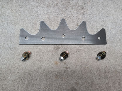 New Holland 9604679 Manure Spreader Spreader 125 130 185 195 Paddle & Bolt Kit