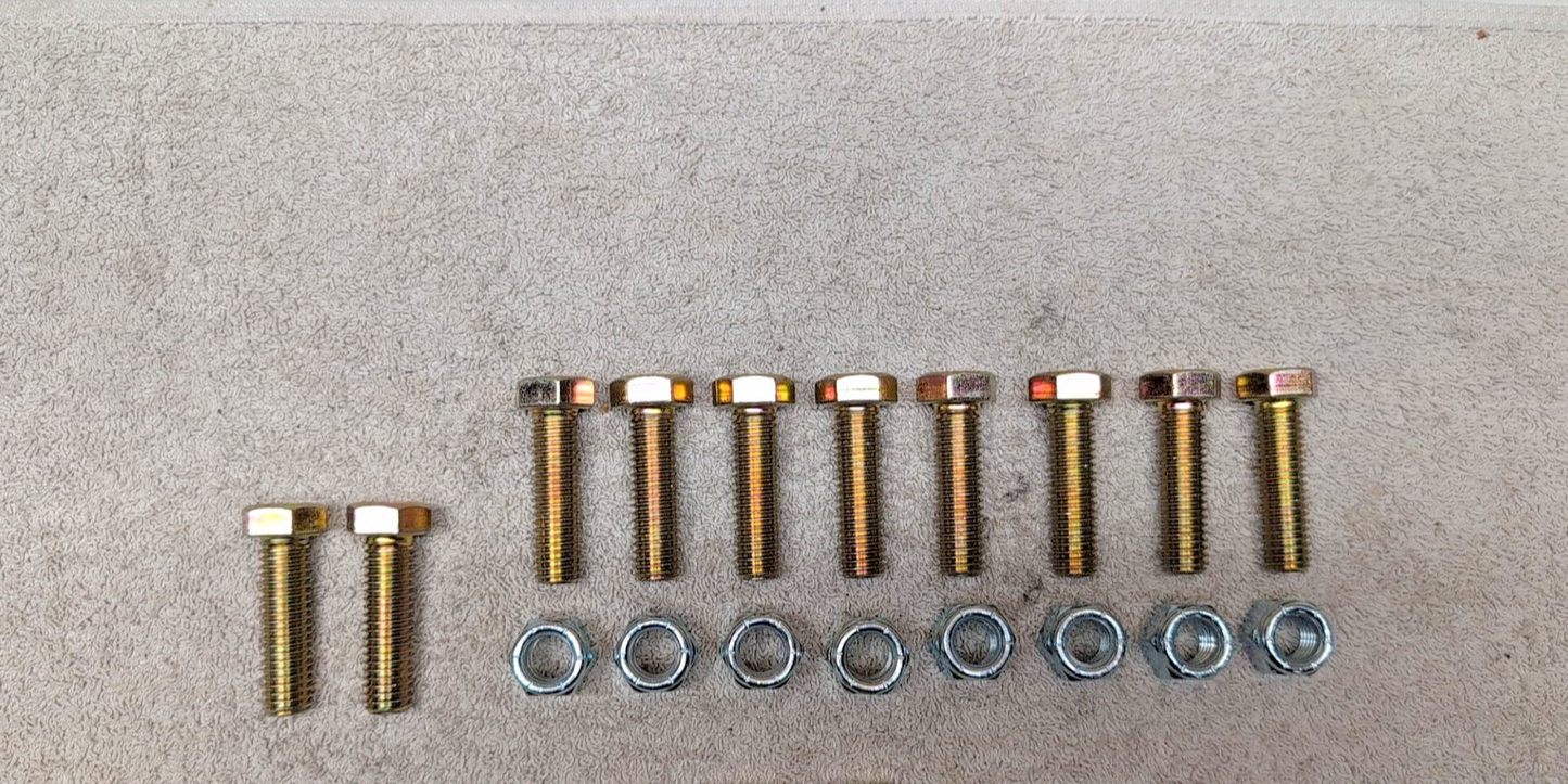 Boss LTA03653 LTA05440 Snow Plow Mount Bolt Kit RT3 HDW05552 HTX 97-03 Ford F150
