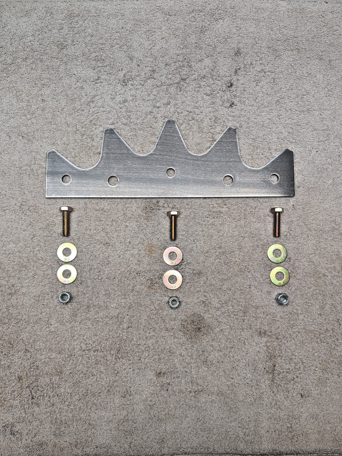 New Holland 9604679 Manure Spreader Spreader 125 130 185 195 Paddle & Bolt Kit
