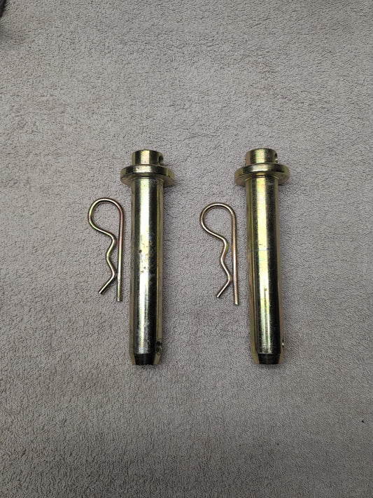 Conversion Hex Auger Bit Bolt Pin and Latch Clip Replacement 7/8" Inch, Qty Of 2
