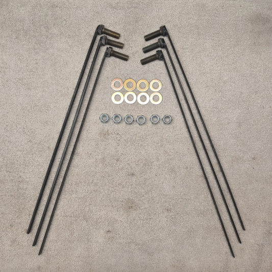 Fisher 77101 Snow Plow Mount Bolt Kit 41904 Minute 2 II 2015-2020 Ford F150