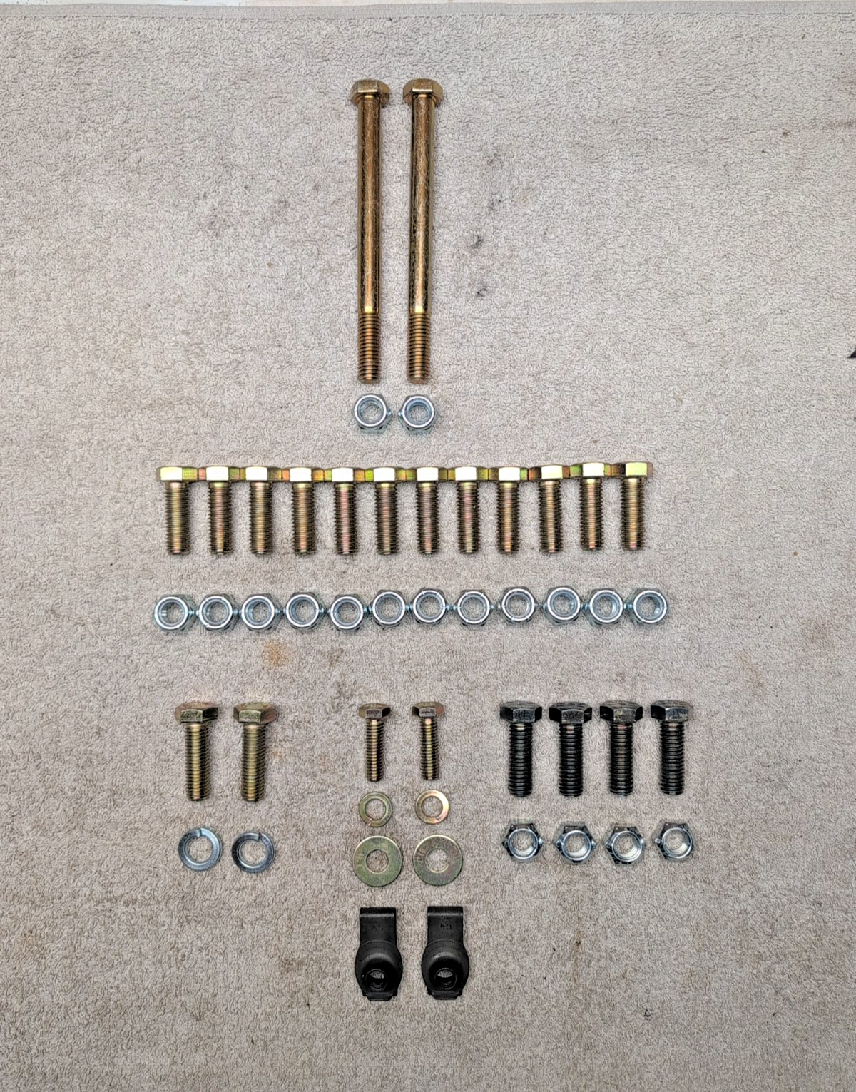 Boss LTA04766 LTA09703 Snow Plow Mount Bolt Kit 99-06 Chevy/GM 1500 RT3 HDW05581