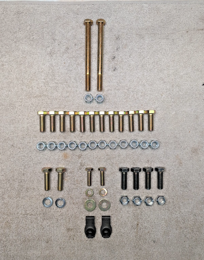 Boss LTA04766 LTA09703 Snow Plow Mount Bolt Kit 99-06 Chevy/GM 1500 RT3 HDW05581