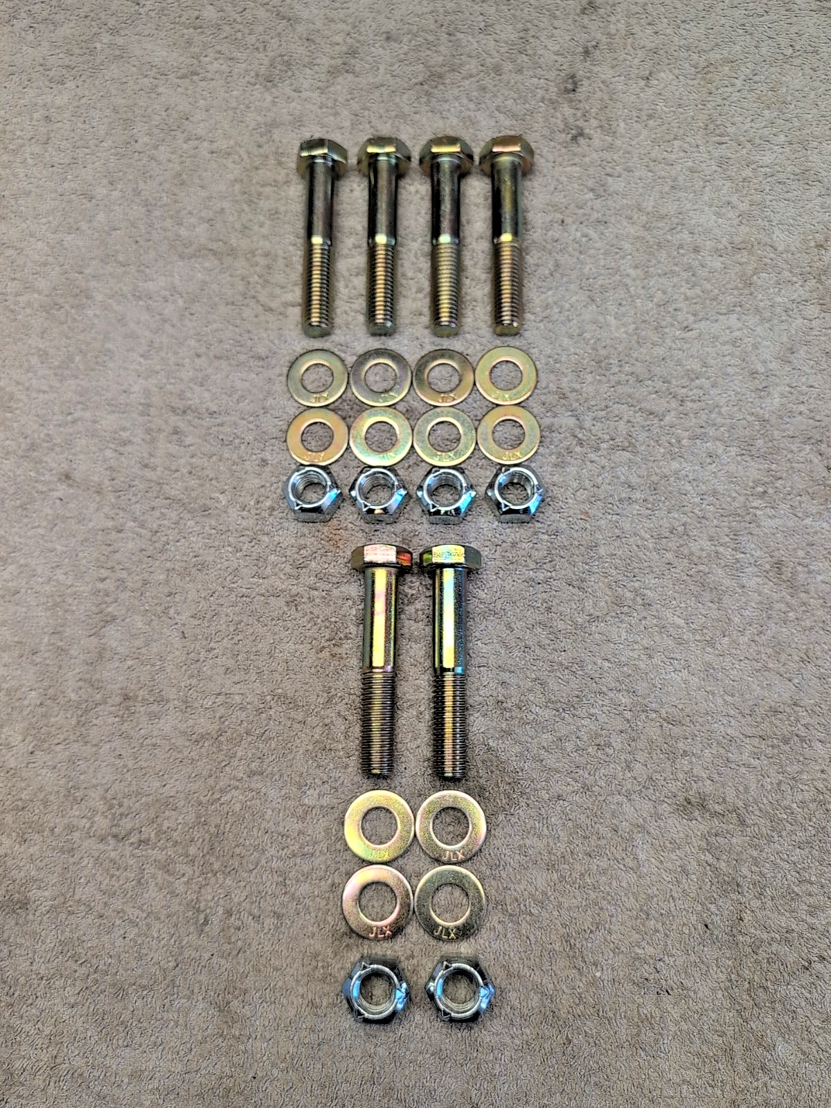 1999-2006 Chevy/GMC 1500 2500 3500 Front Lower Shock & Rear Shock Bolts Gr10.9