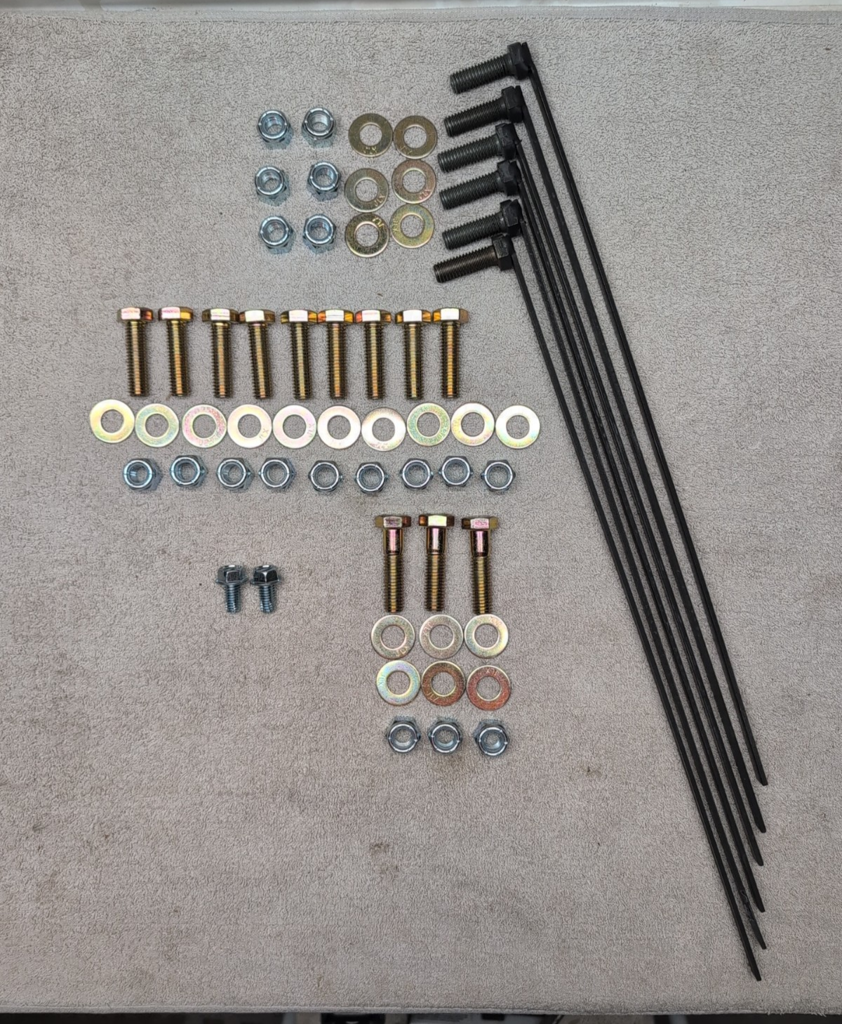 Fisher 7176 Snow Plow Mount Bolt Kit 64677 Minute 2005-2007 Ford Superduty Ultra