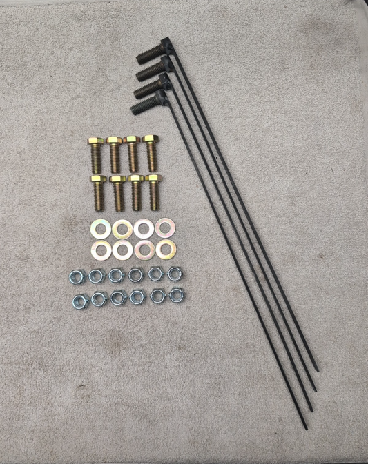 Fisher 7180 Snow Plow mount Bolt Kit 42107 Minute Mount 2006-2008 Dodge Ram 1500
