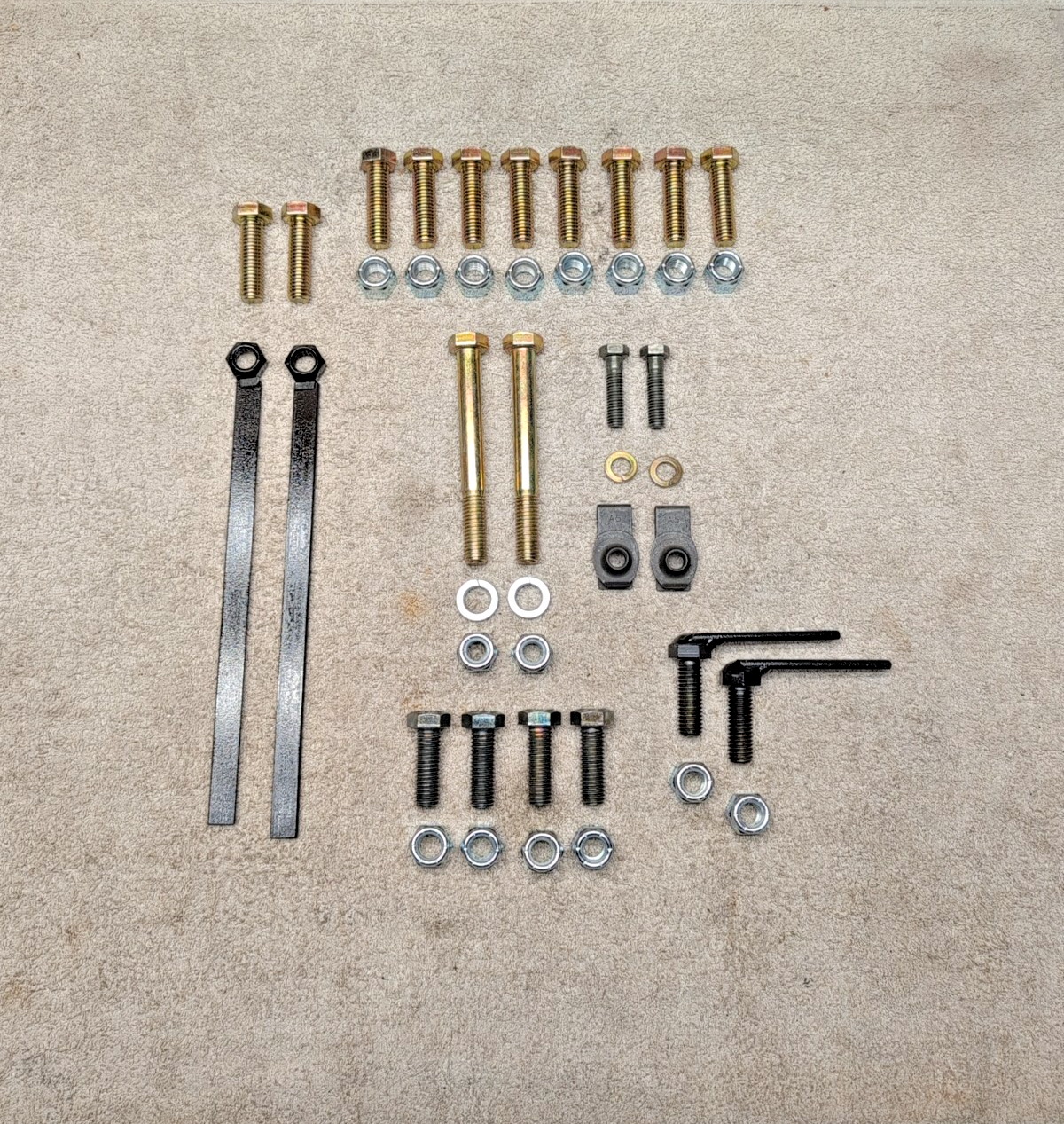 Boss LTA03653 LTA05440 Snow Plow Mount Bolt Kit RT3 HDW05552 HTX 97-03 Ford F150