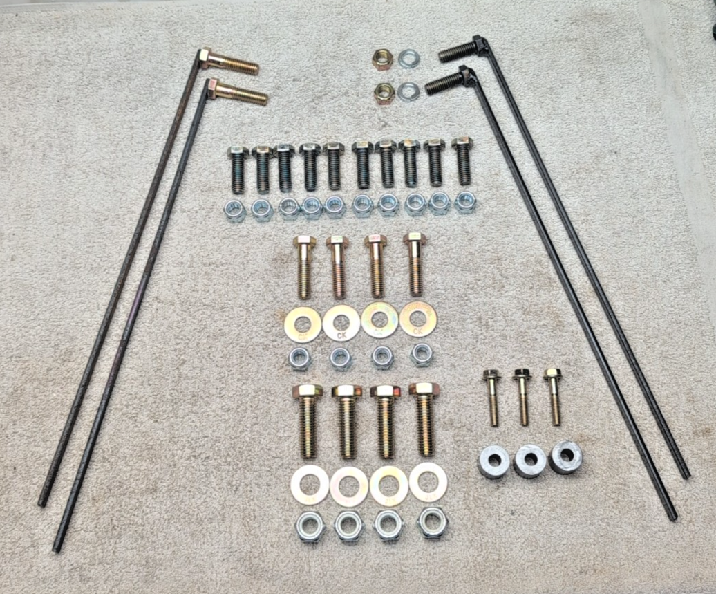 SnowDogg 16061152 Snow Plow Mount Bolt Kit 08-16 Ford Superduty *Diesel Only