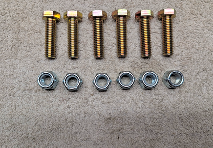 Western 63360-1 Snow Plow Mount Bolt Kit 63426 Uni 1999-2010 Chevy/GM 2500 3500