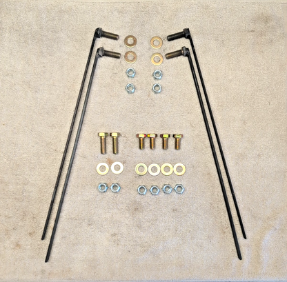 Fisher 7160 Snow Plow Mount Bolt Kit 25991 Minute 2 1999-2002 Chevy/GMC 1500