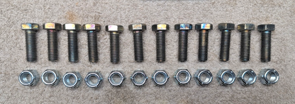 SnowDogg 16062160 16062165A Snow Plow Mount Bolt Kit 2011-2014 Chevy 2500 3500