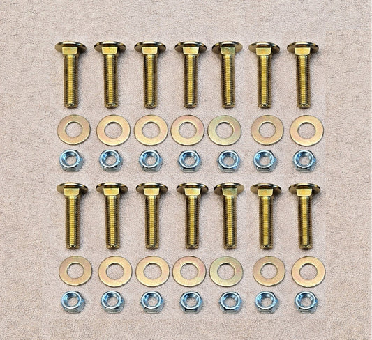 Hiniker Cutting Edge Bolt Kit (14) Bolts 1/2-13 x 2 & Lock Nuts