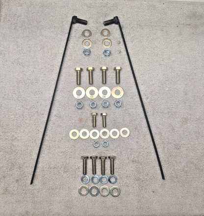 Western SnowEx 67980 Snow Plow Mount Bolt Kit 94-02 Dodge 1500 2500 3500