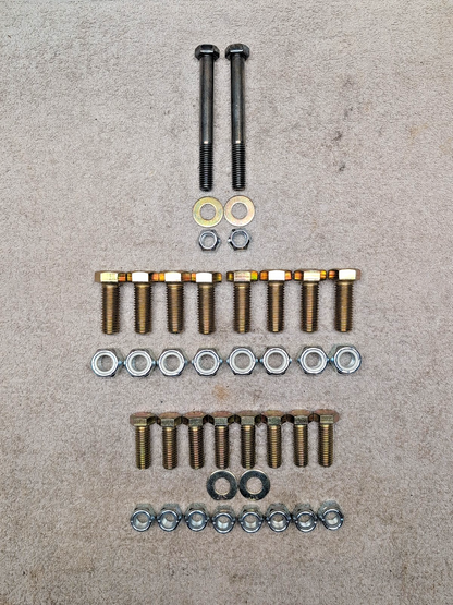 Hiniker Snow Plow Mount Bolt Kit 25013353 25013354 2015-2019 Chevy GMC 2500 3500