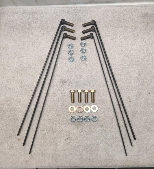 Fisher 7170-2 Snow Plow Mount Bolt Kit 40833 2003-2009 Dodge Ram 2500 3500