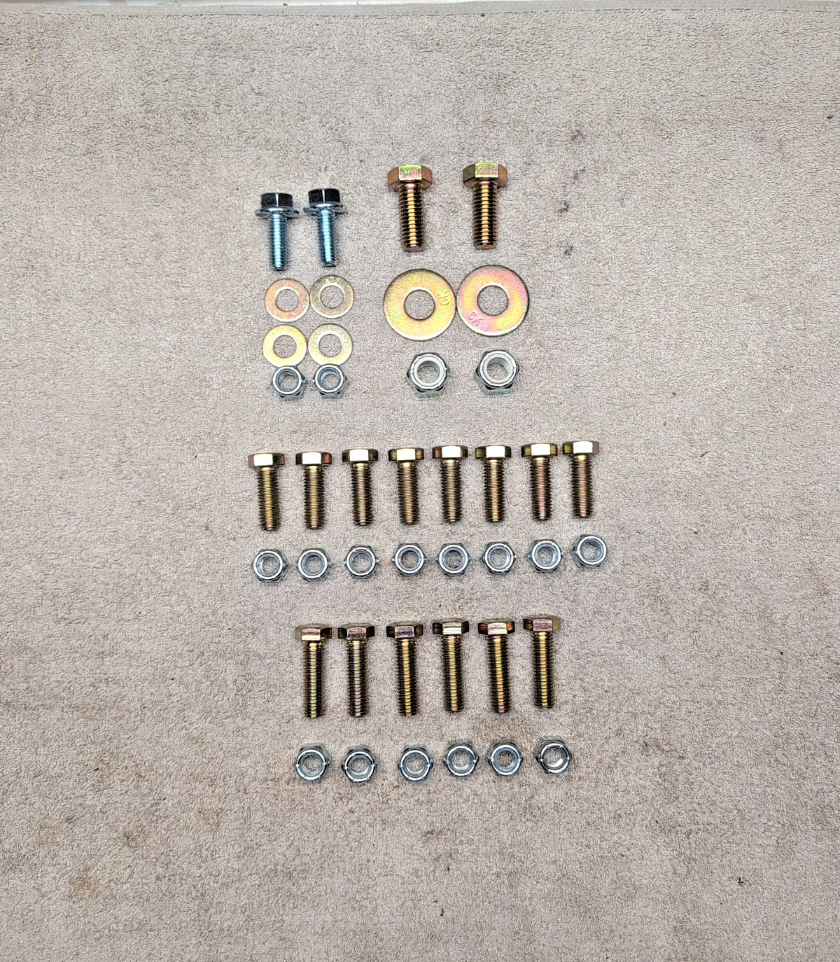 Western 63360-1 Snow Plow Mount Bolt Kit 63426 Uni 1999-2010 Chevy/GM 2500 3500