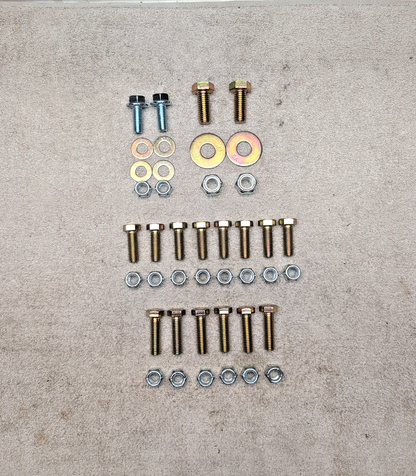 Western 63360-1 Snow Plow Mount Bolt Kit 63426 Uni 1999-2010 Chevy/GM 2500 3500