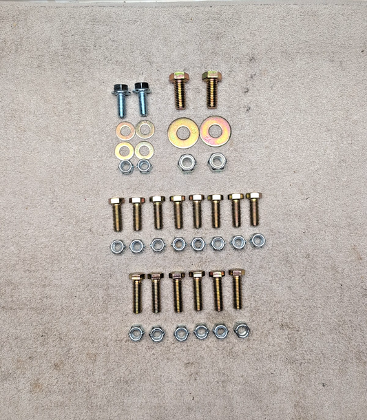 Western 63360-1 Snow Plow Mount Bolt Kit 63426 Uni 1999-2010 Chevy/GM 2500 3500