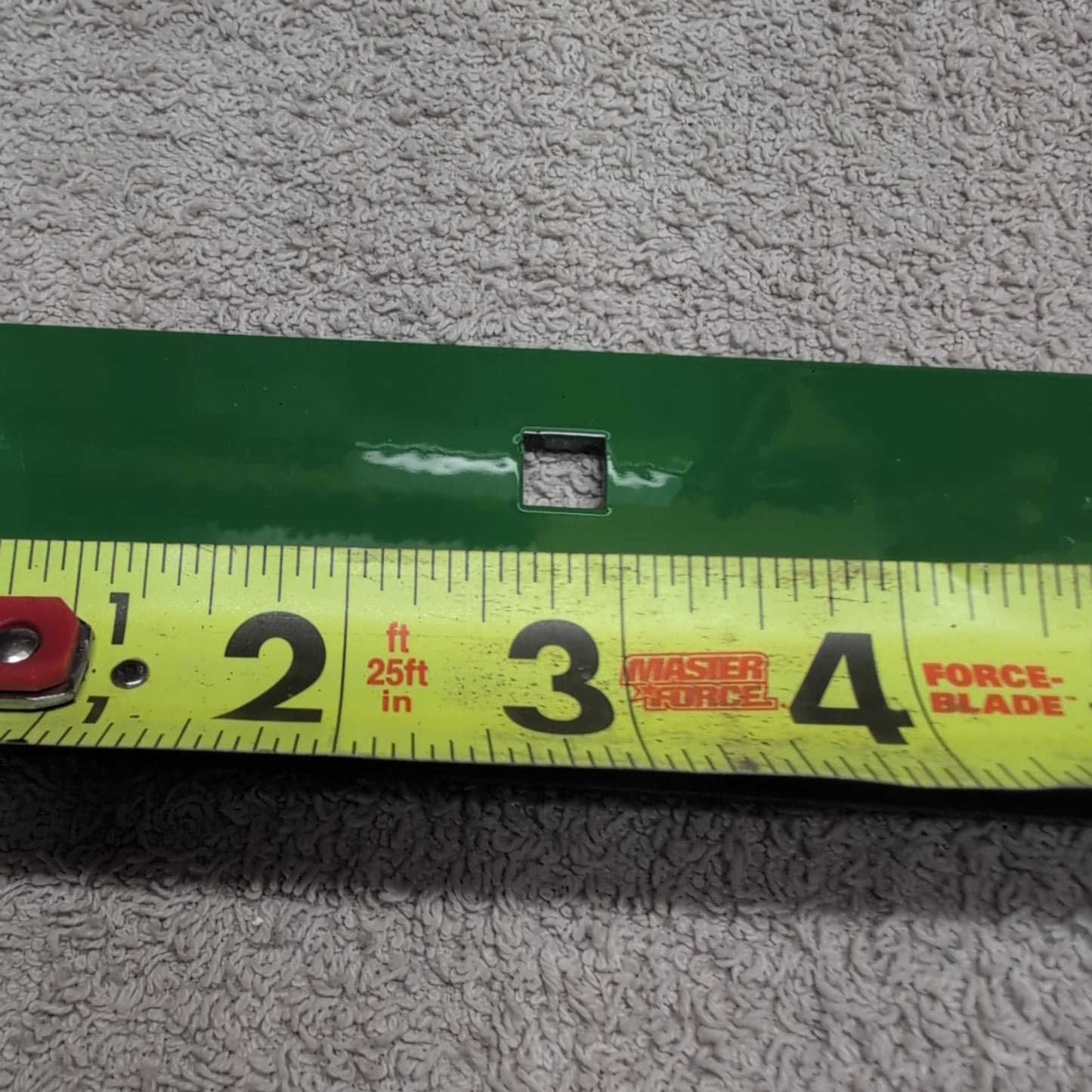 Snow Blower Scraper Blade - Fits John Deere 28" Snowblower - M124414