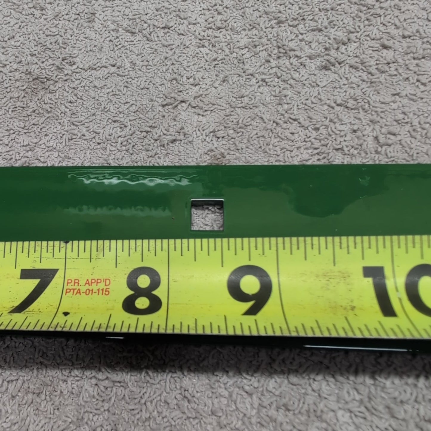 Snow Blower Scraper Blade - Fits John Deere 28" Snowblower - M124414
