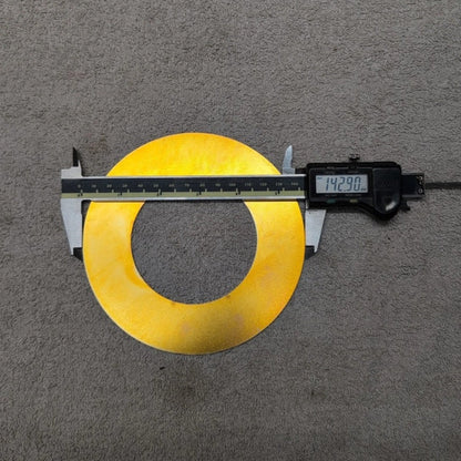 JCB Excavator Bucket Pin Shim Washer Set (10) – 140mm x 80mm x 2mm – Fits 3CX, 214, 215, 216 & More