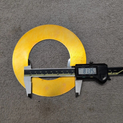 JCB Excavator Bucket Pin Shim Washer Set (10) – 140mm x 80mm x 2mm – Fits 3CX, 214, 215, 216 & More