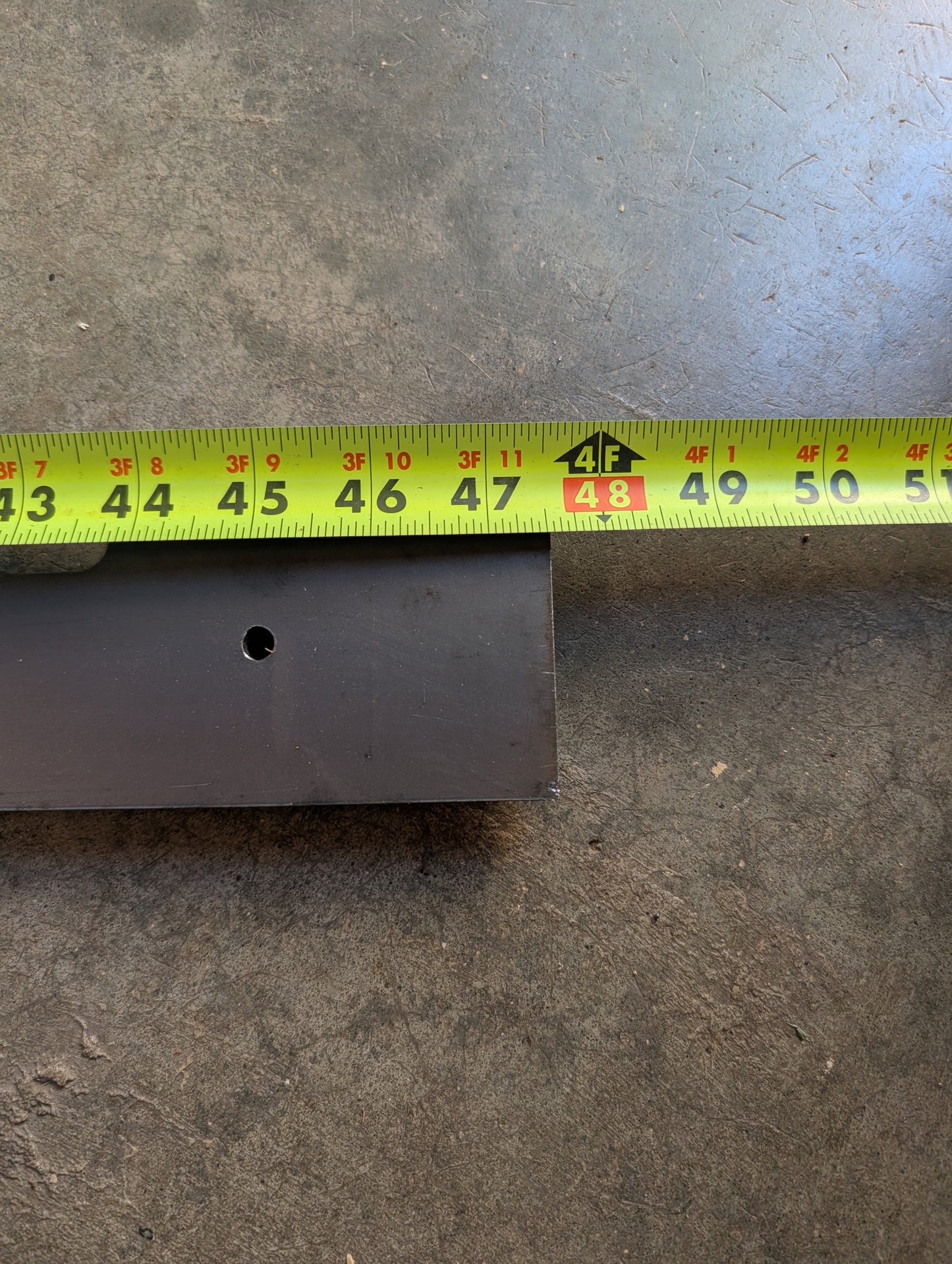Timpte Low Torque Hopper Door Gear Rack Back Plate 47-1/2" Customizable Bolt-On Replacement | Made in USA
