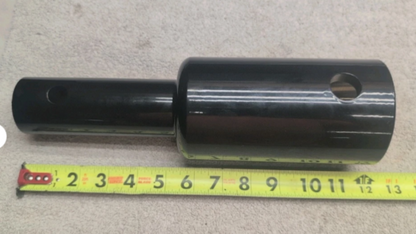 Auger Adapter 2-9/16 Inch Round Unit Female to 2 Inch Round Bit Male