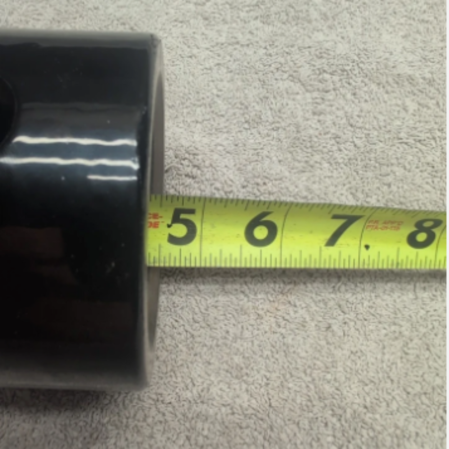 Auger Adapter 2-9/16 Inch Round Unit Female to 2 Inch Round Bit Male