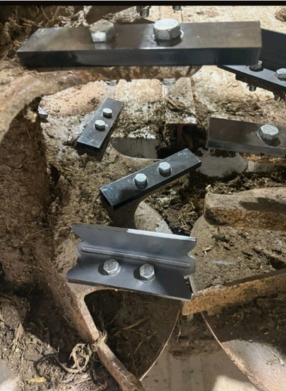 Manure Spreader Universal Paddle & Bolt Kit fits Artex, JBS, Pik Rite, Meyers, Hagedorn, Roda