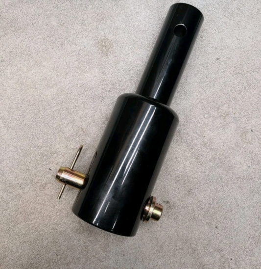 Auger Adapter 2-9/16 Inch Round Unit Female to 2 Inch Round Bit Male & Pin