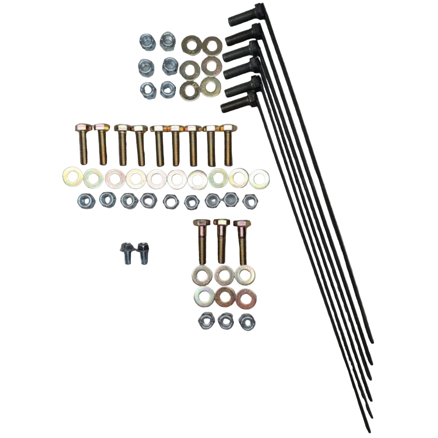 Fisher 7176 Bolt Kit (64677) – Fits  Mount – 2005–2007 Ford F250 - Minute Mount 2