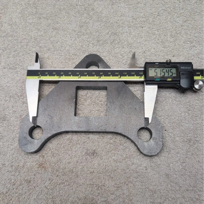 Mini Excavator Drive Motor Brackets (Pair) – 1/2" Steel – Fits Most 1–2 Ton Chinese Excavators