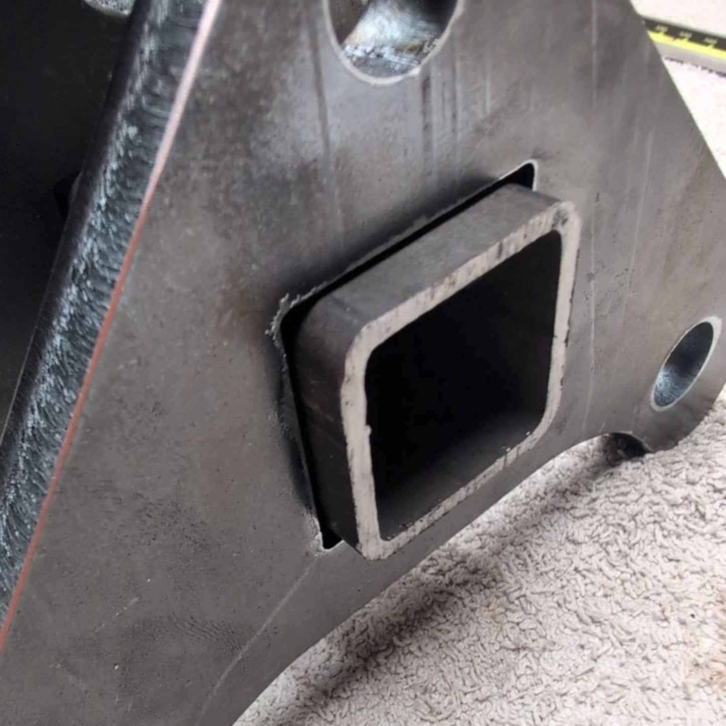 Mini Excavator Drive Motor Brackets (Pair) – 1/2" Steel – Fits Most 1–2 Ton Chinese Excavators